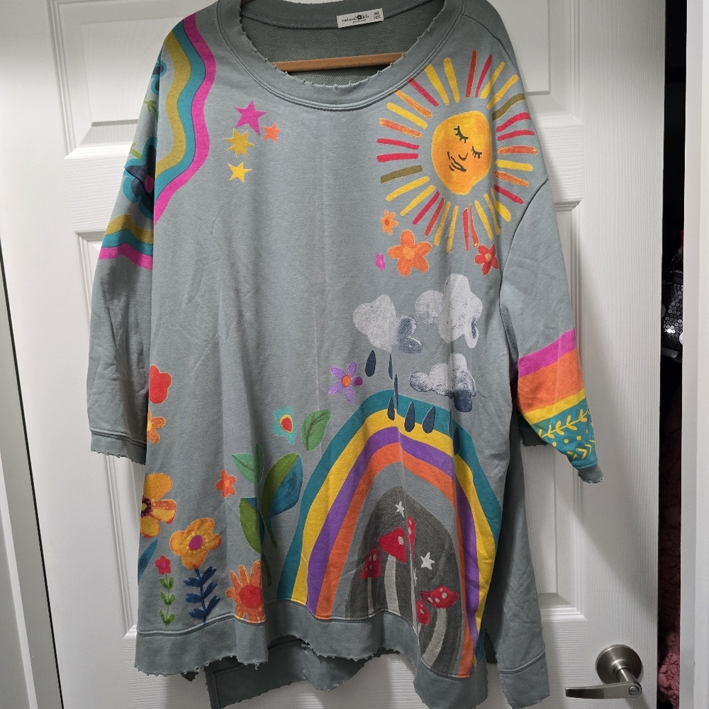 Natural Life sweatshirt dress/tunic